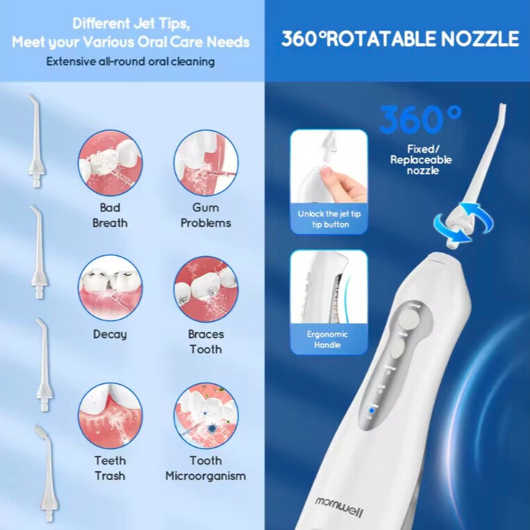 Hydrafloss – Cordless Water Flosser