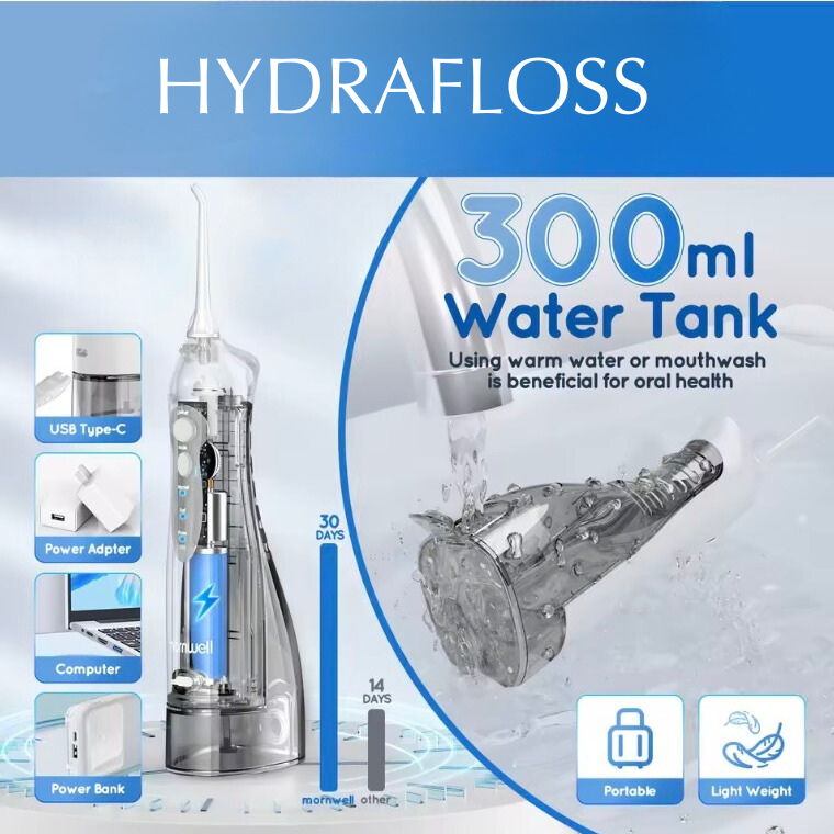 Hydrafloss – Cordless Water Flosser