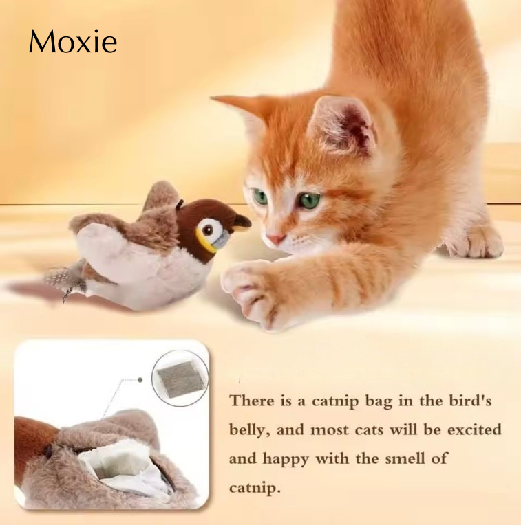 Moxie Bird Toy - Your cat's new favourite!