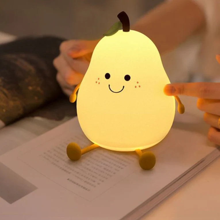 Little Pear Silicone LED Night Light