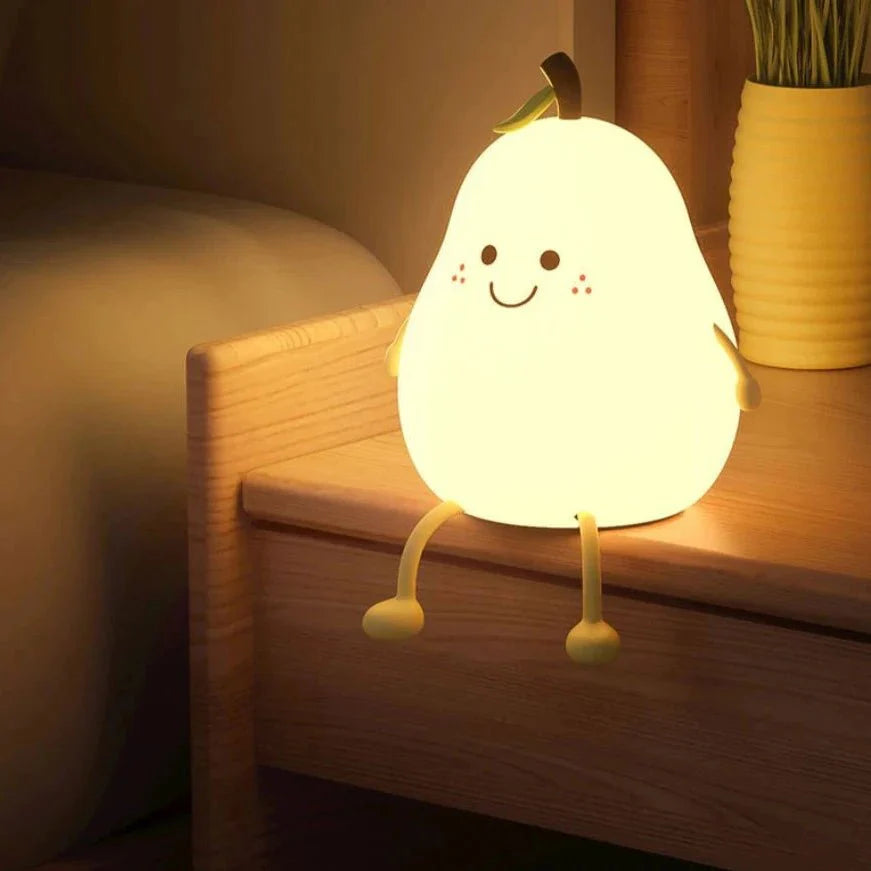 Little Pear Silicone LED Night Light