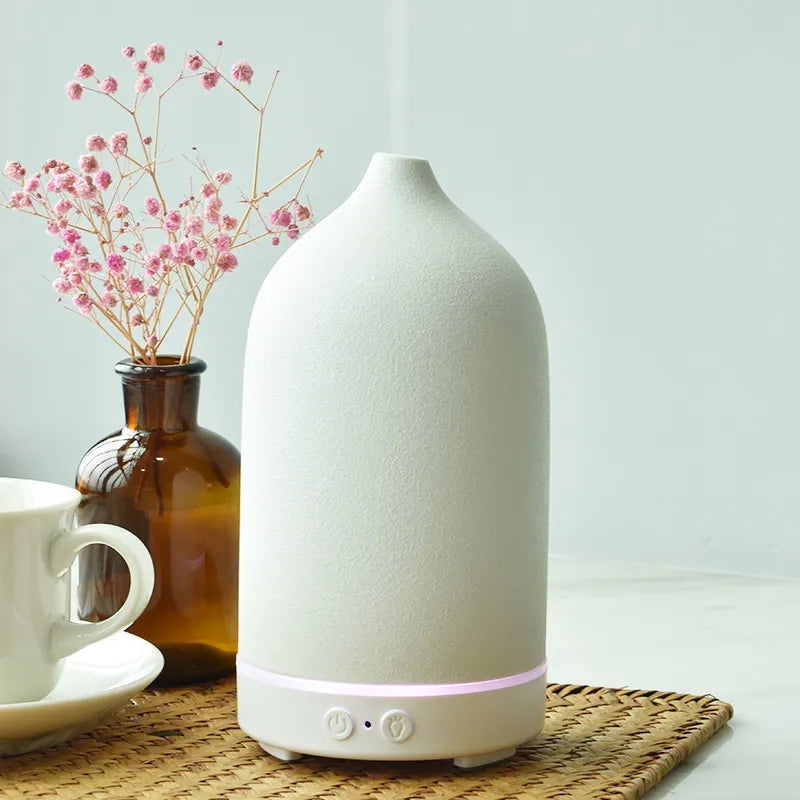 Ceramic Aroma Diffuser - More energy, better sleep, less stress